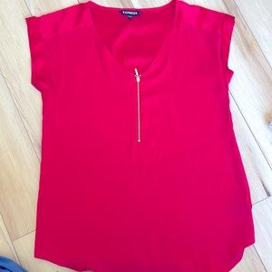 NWOT Express Satin Blouse